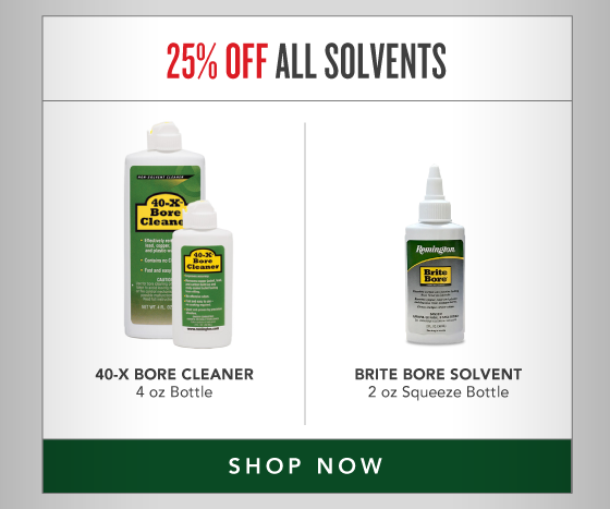 25% OFF All Solvents