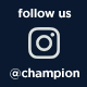 Instagram - follow us @champion
