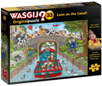 Wasgij: 1000 Piece Puzzle - Originals #33 (Calm on the Canal)
