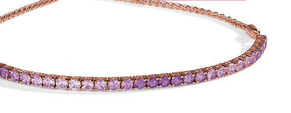 Le Vian Grape Amethyst Bolo Bracelet