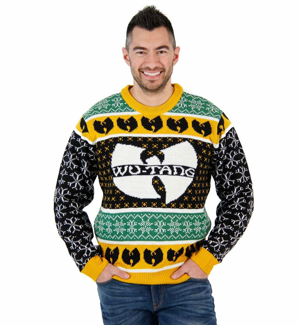 Image of Wu-Tang Clan Logo Ugly Christmas Sweater