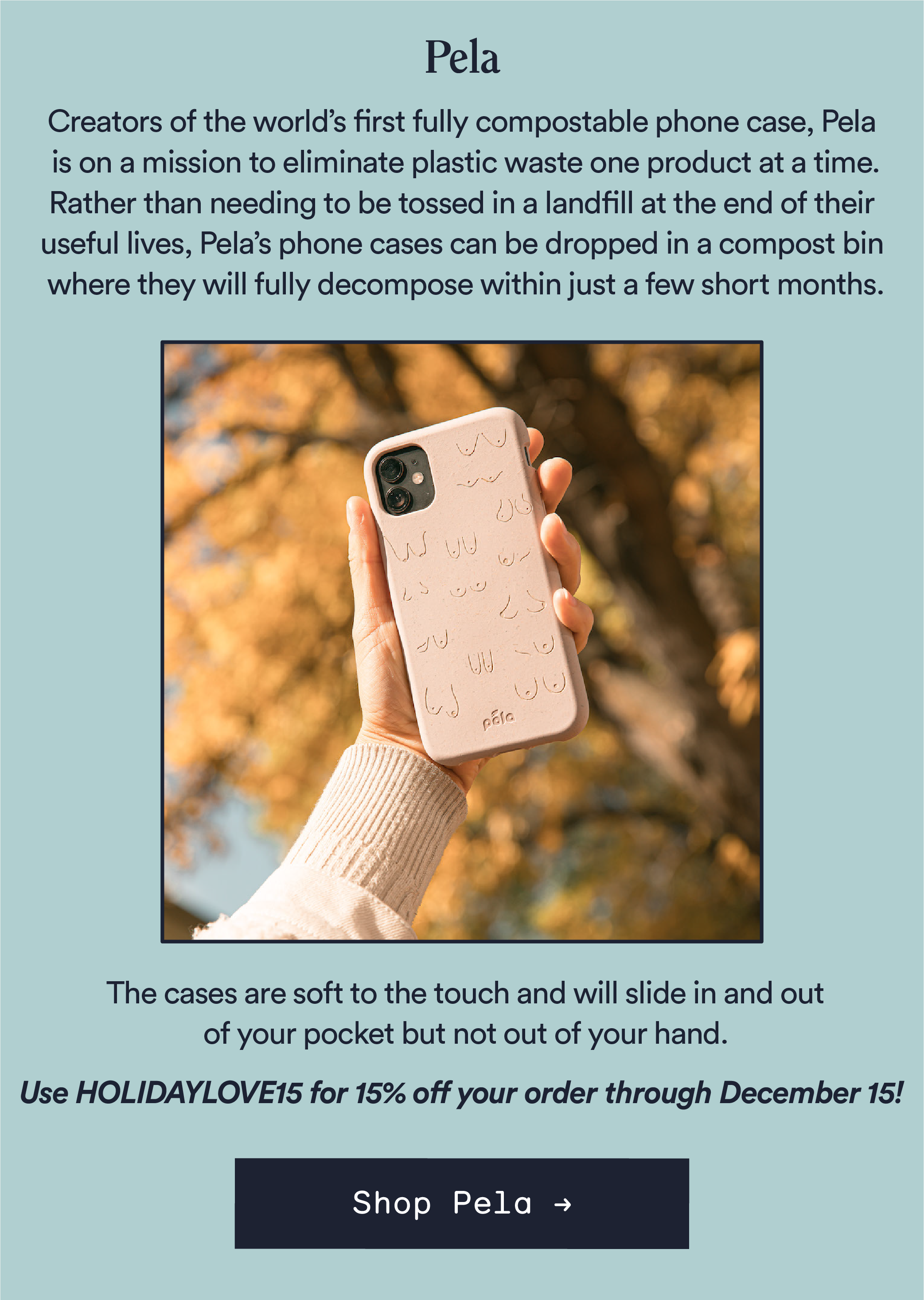Shop Pela Case