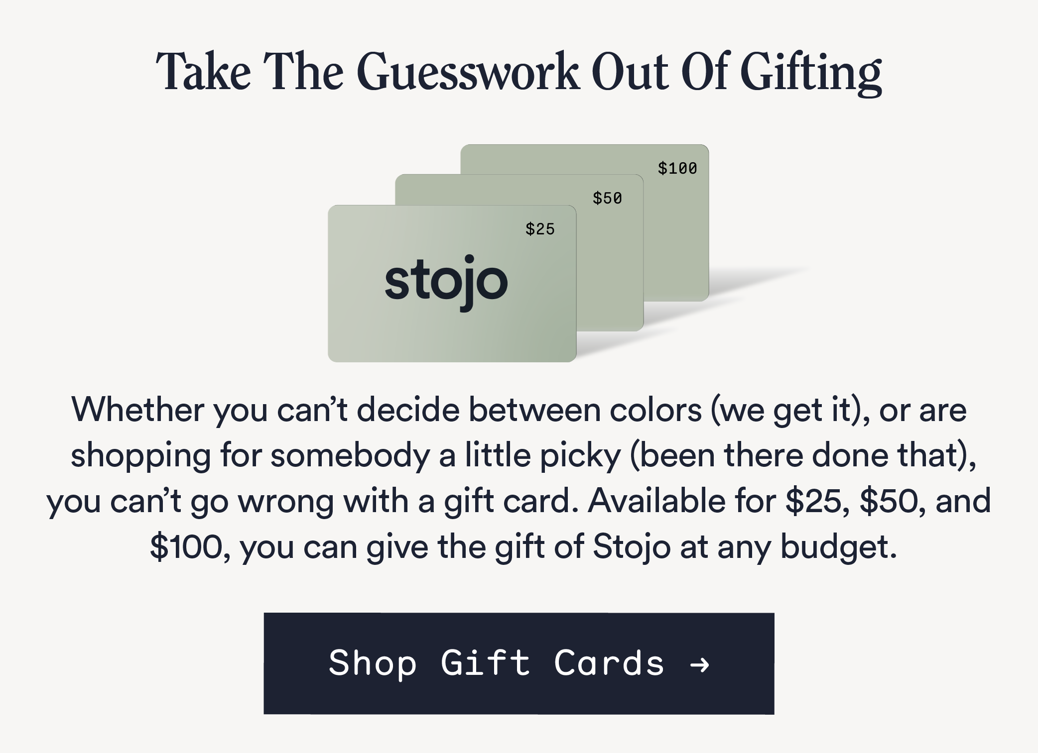 Shop Stojo Gift Cards