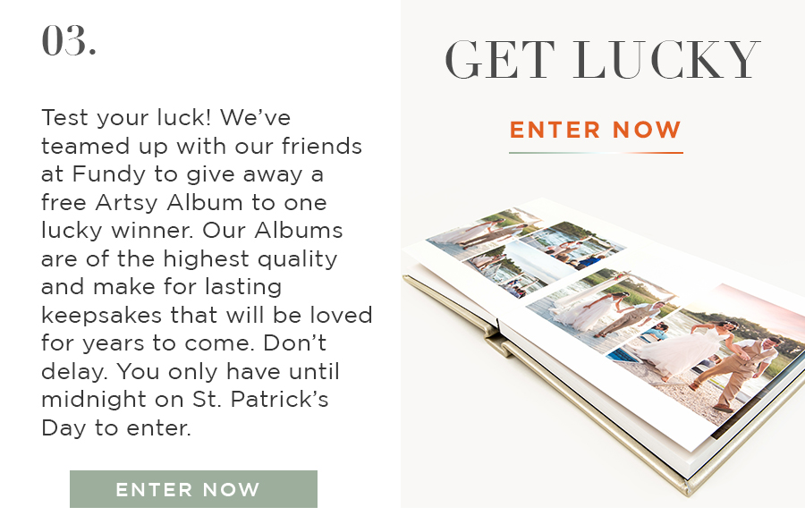 GET LUCKY Enter to Win