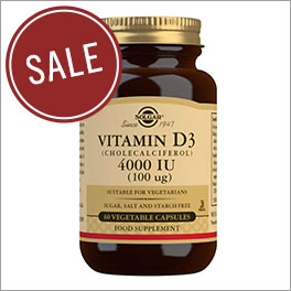 Vitamin D3 4000 IU Veg Capsules