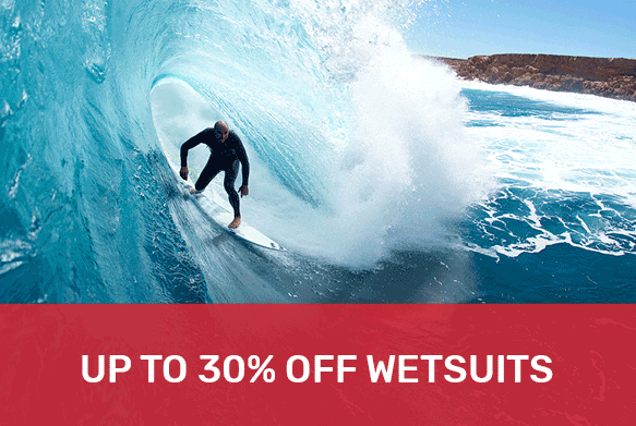 Up to 30% off Wetsuits