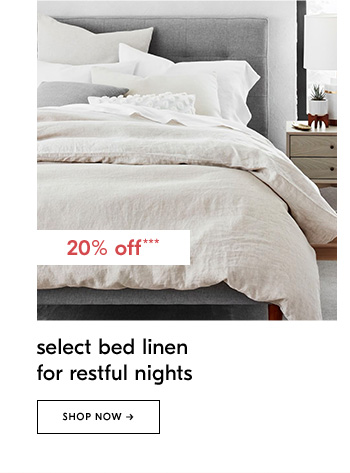 select bed linen for restful nights