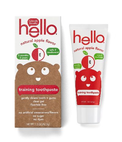 training toothpaste