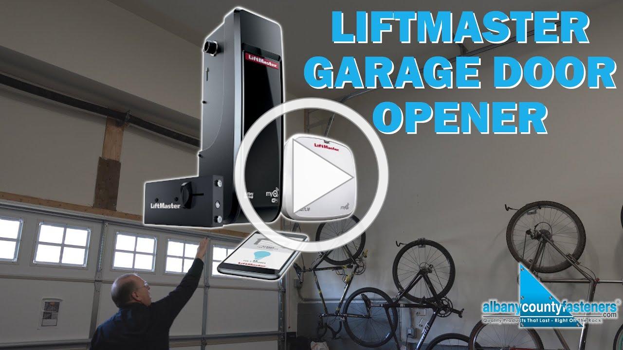 High Lift Mount LiftMaster 8500w Garage Door Opener | Review