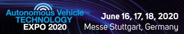 Autonomous Vehicle Technology Expo 2020 - June 16, 17, 18, 2020, Messe Stuttgart, Germany