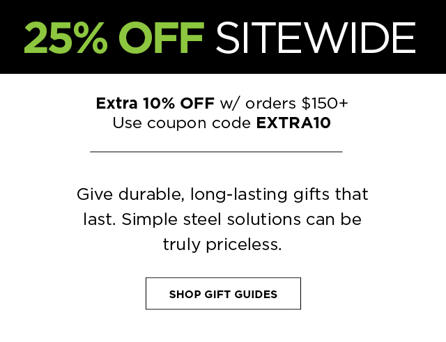 25% OFF Sitewide