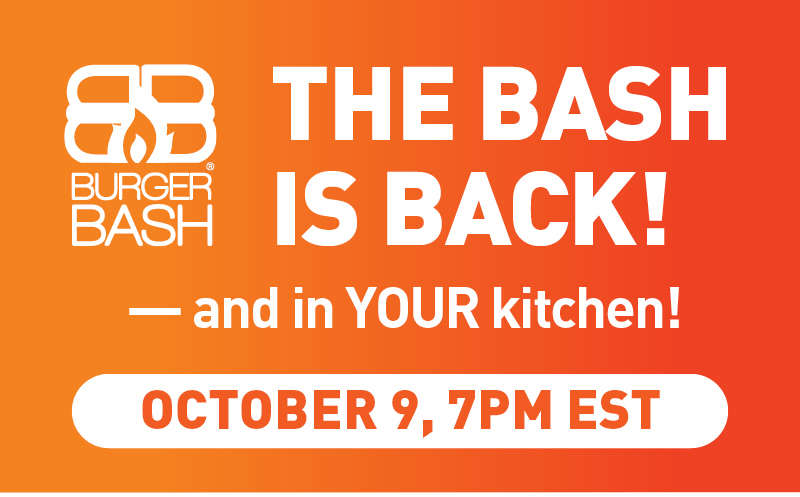 The Bash is Back October 9, 7pm EST