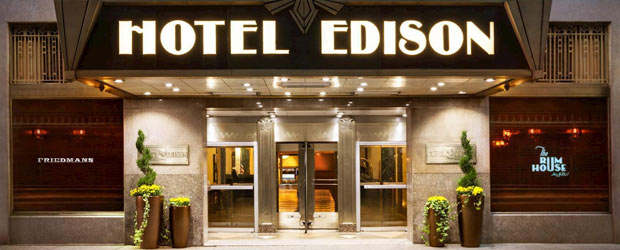3? Edison Hotel, New York