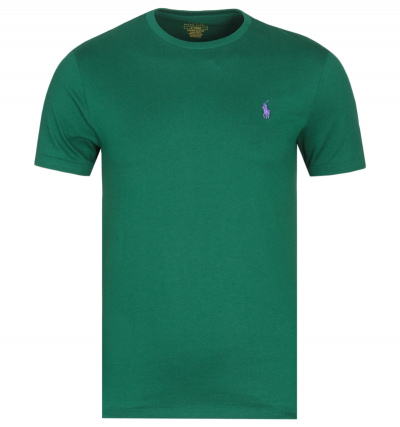 Polo Ralph Lauren Custom Slim Fit Forest Green Short Sleeve T-Shirt