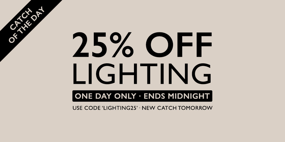 25% off Lighting with LIGHTING25