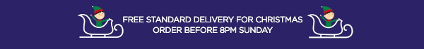Next Day Delivery available until 8pm Monday - Friday