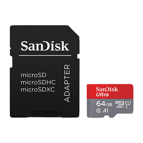 SanDisk Micro SDXC 100MB/s 64GB - Only ?10.99