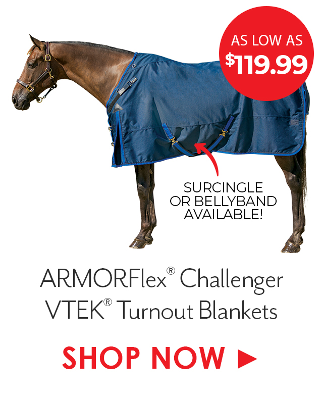 ARMORFlex Challenger VTEK Turnout Blankets