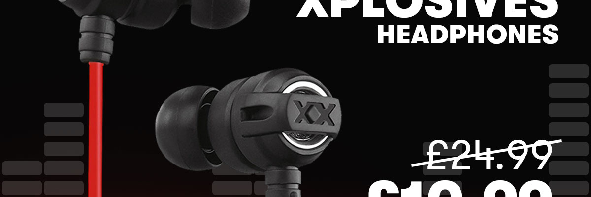 JVC HAFX1X Xtreme Xplosives In Ear Canal Earphones - Only ?10.99