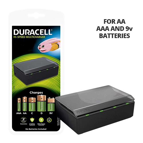 Duracell Universal / Multi Charger for AA, AAA, C, D  and 9V Ni-Mh Batteries - Only ?25.99