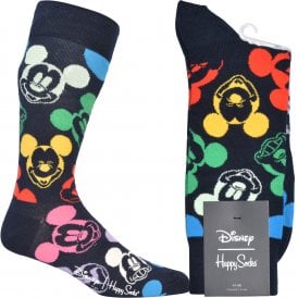 Multicolour Mickeys Disney Socks, Black/multi
