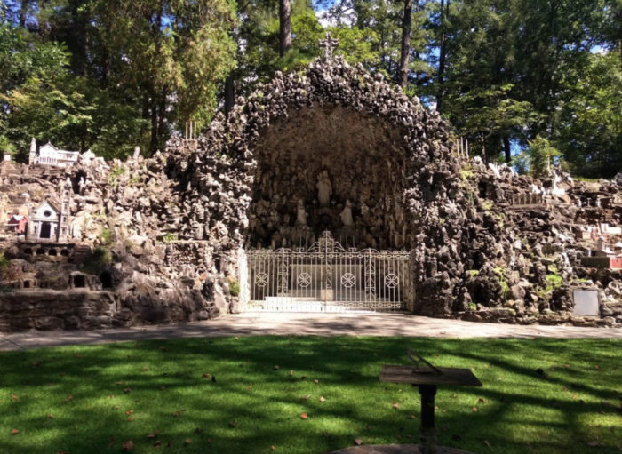 Alabama''s Rock Garden And Grotto, Ave Maria Grotto, Is A Work Of Art