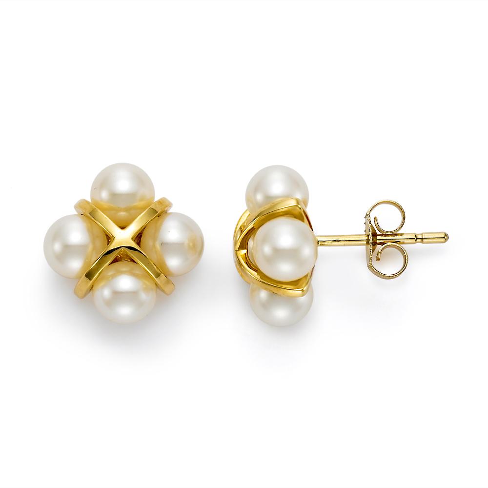 Image of Mastoloni Pearl Cluster Earrings