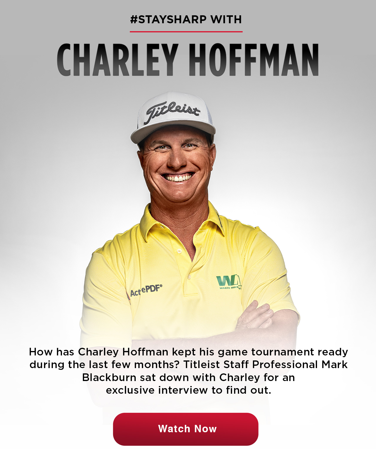 #StaySharp With Charley Hoffman
