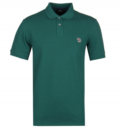 PS Paul Smith Short Sleeve Regular Fit Sage Green Polo Shirt