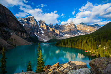 Photo of lake in Banff National Park