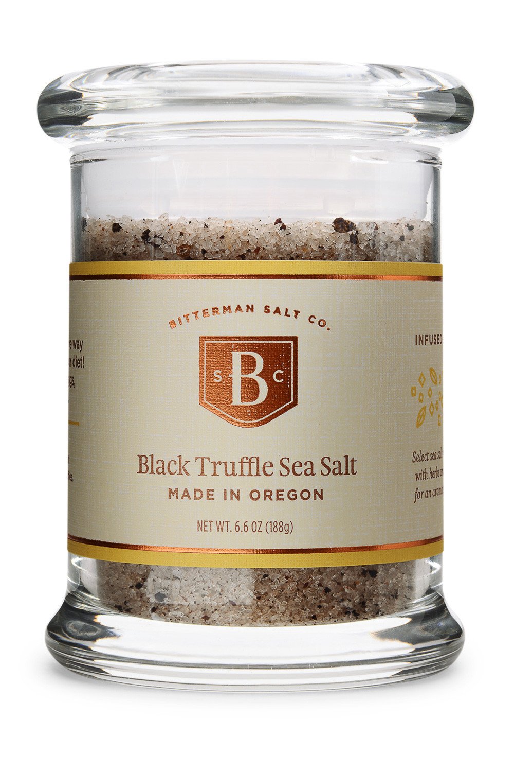 Image of Black Truffle Sea Salt