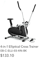 4-in-1 Elliptical Cross Trainer