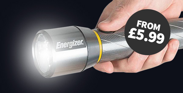 Energizer Torches and Lamps - From Only ?5.99