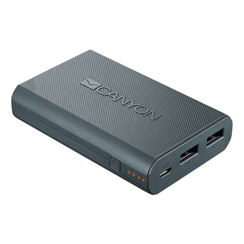 Canyon 7800mAh Twin USB Power Bank - Only ?8.99