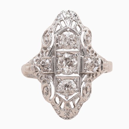 Image of Diamond Angela Ring, 1912