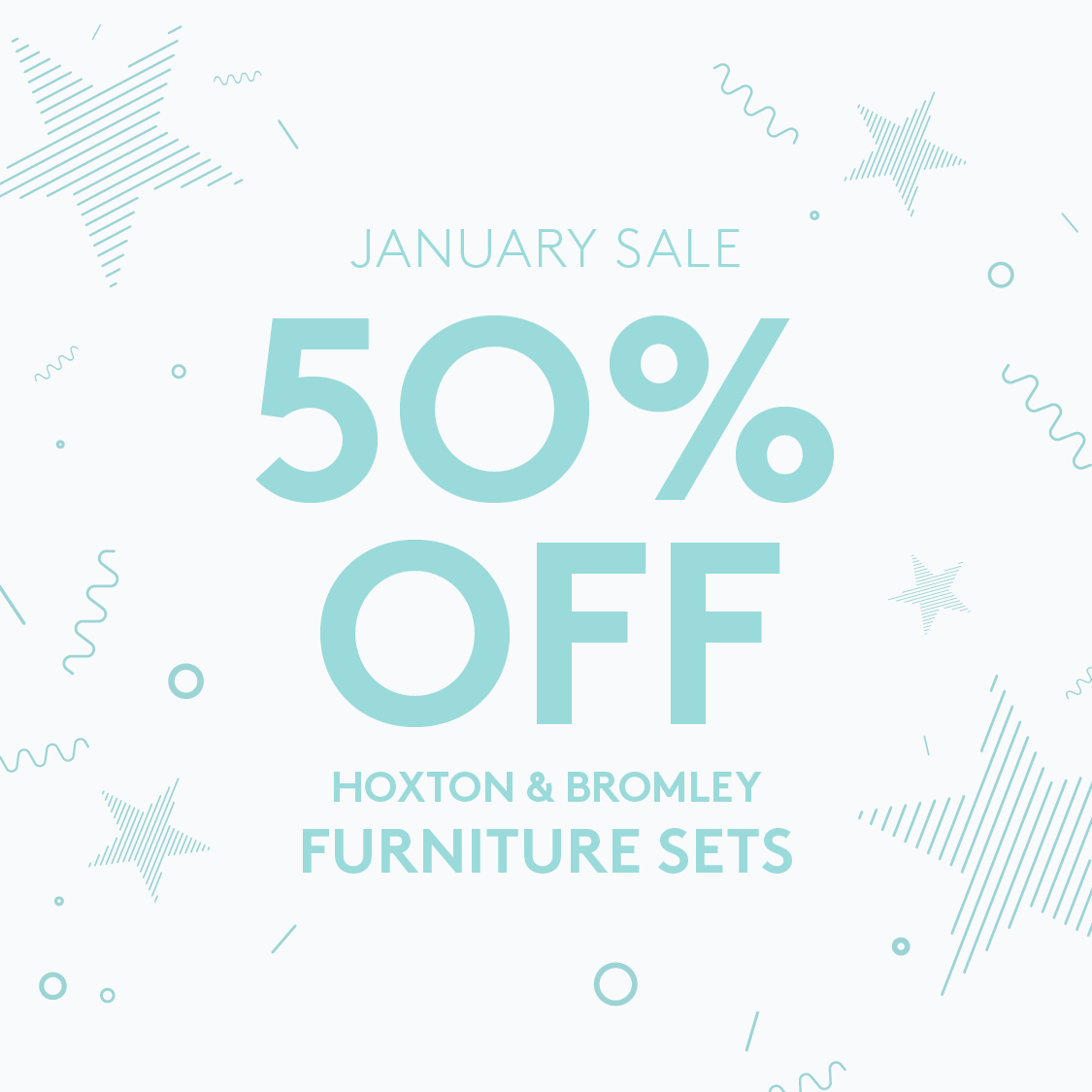 50% Off Furniture Sets