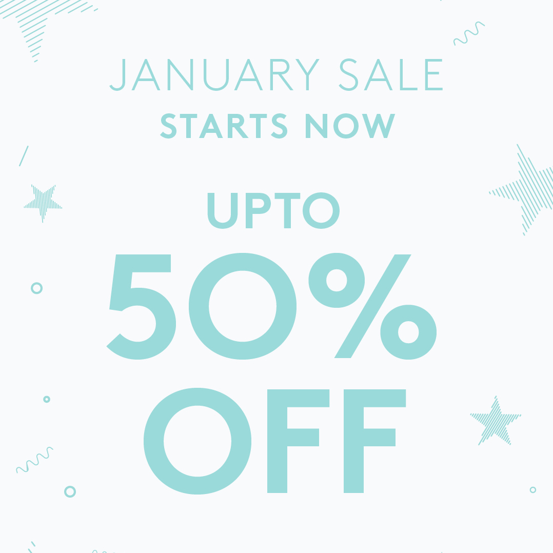 January Sale Starts Now! Up to 50% Off 