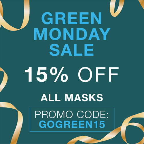 Green Monday Sale - 15% OFF ALL MASK