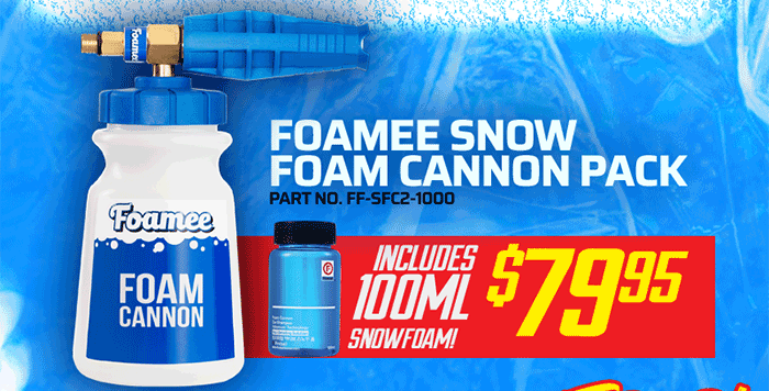 Foam Cannon Pack on Offer