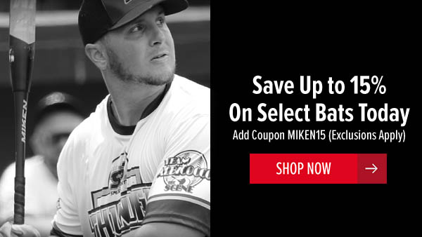 Shop Our Top Bats & Save Up To 15% Now!