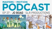 New 'Masters of Motion' Podcast with Emmy Winner Jo Boag