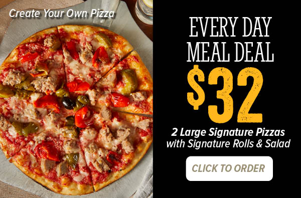 Daily Pizza Meal Deal - $32