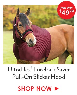 UltraFlex? Forelock Saver Pull-On Slicker Hood