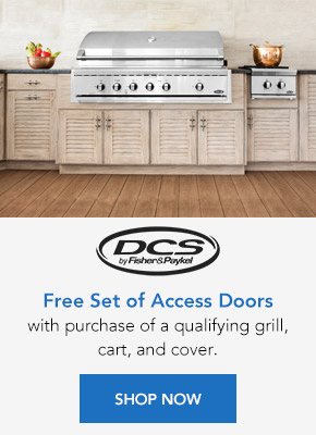 Free set of access doors with DCS