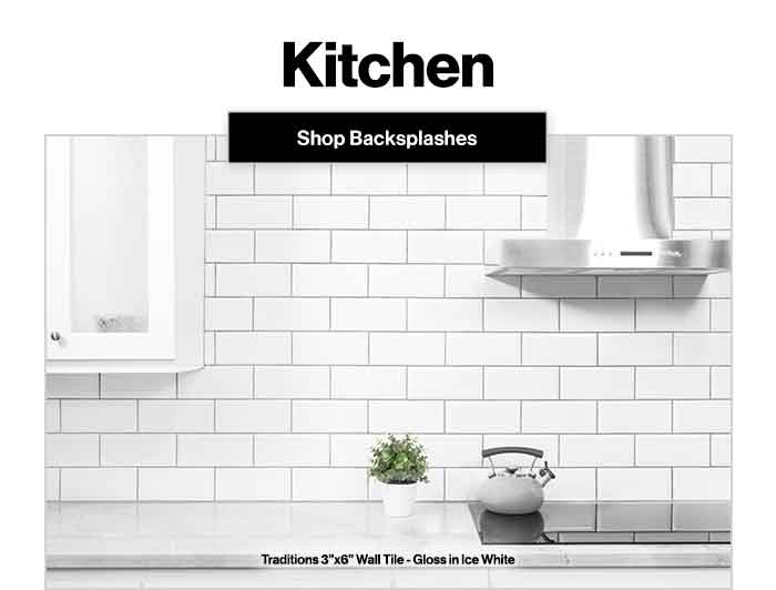 Update Your Kitchen. Shop Backsplashes Now.