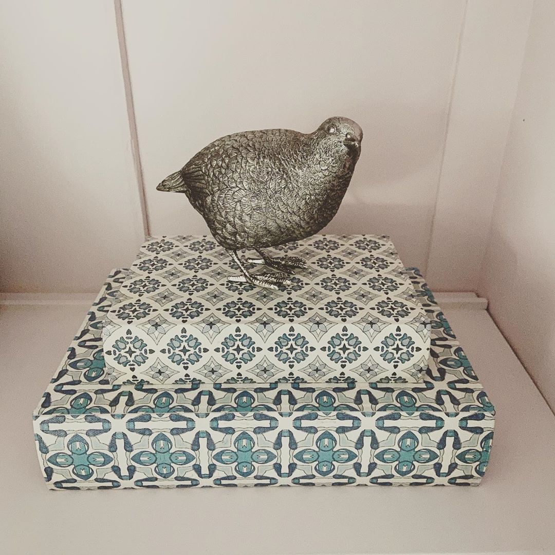 Pair of Silver Quails