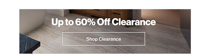 Up to 60% off clearance. Shop clearance now.