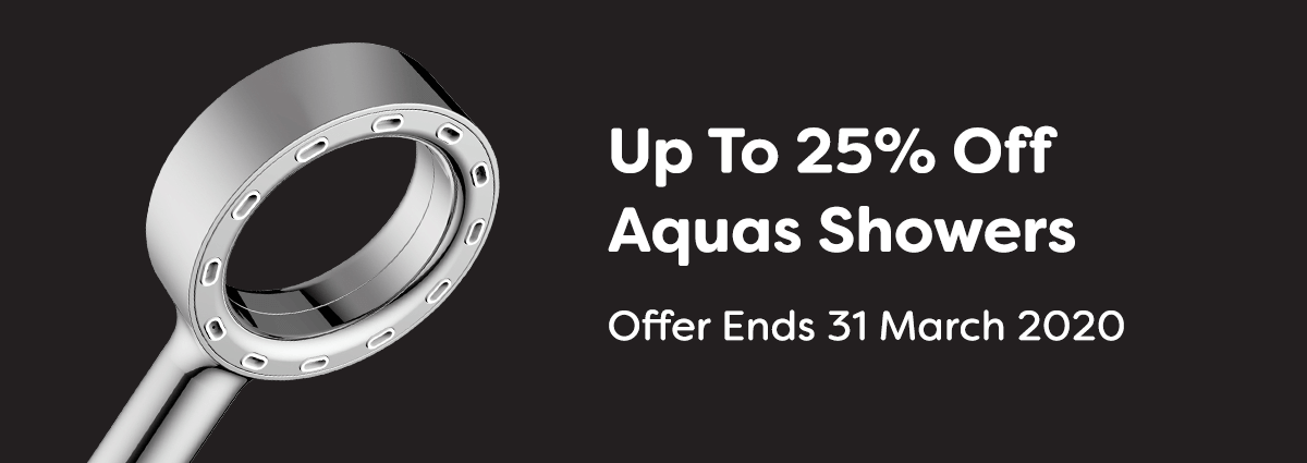 Up to 25% off AQUAS Showers