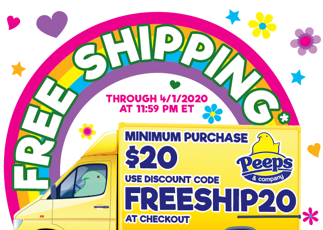 FREE SHIPPING through 4/1/2020 at 11:59 PM ET. Minimum $20 purchase. Use Discount Code FREESHIP20 at checkout