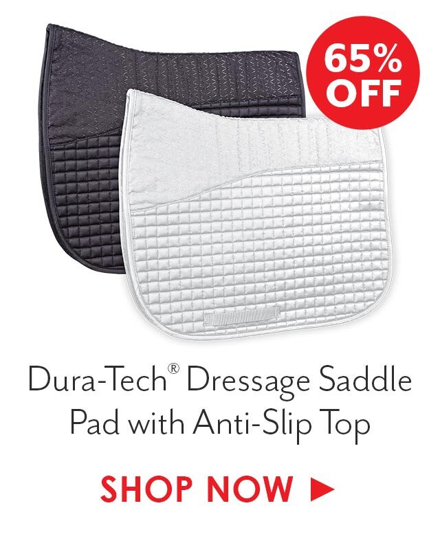 Dura-Tech? Dressage Saddle Pad with Anti-Slip Top